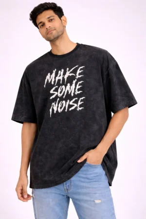 Make Some Noise – Acid-Wash Tee. For Men