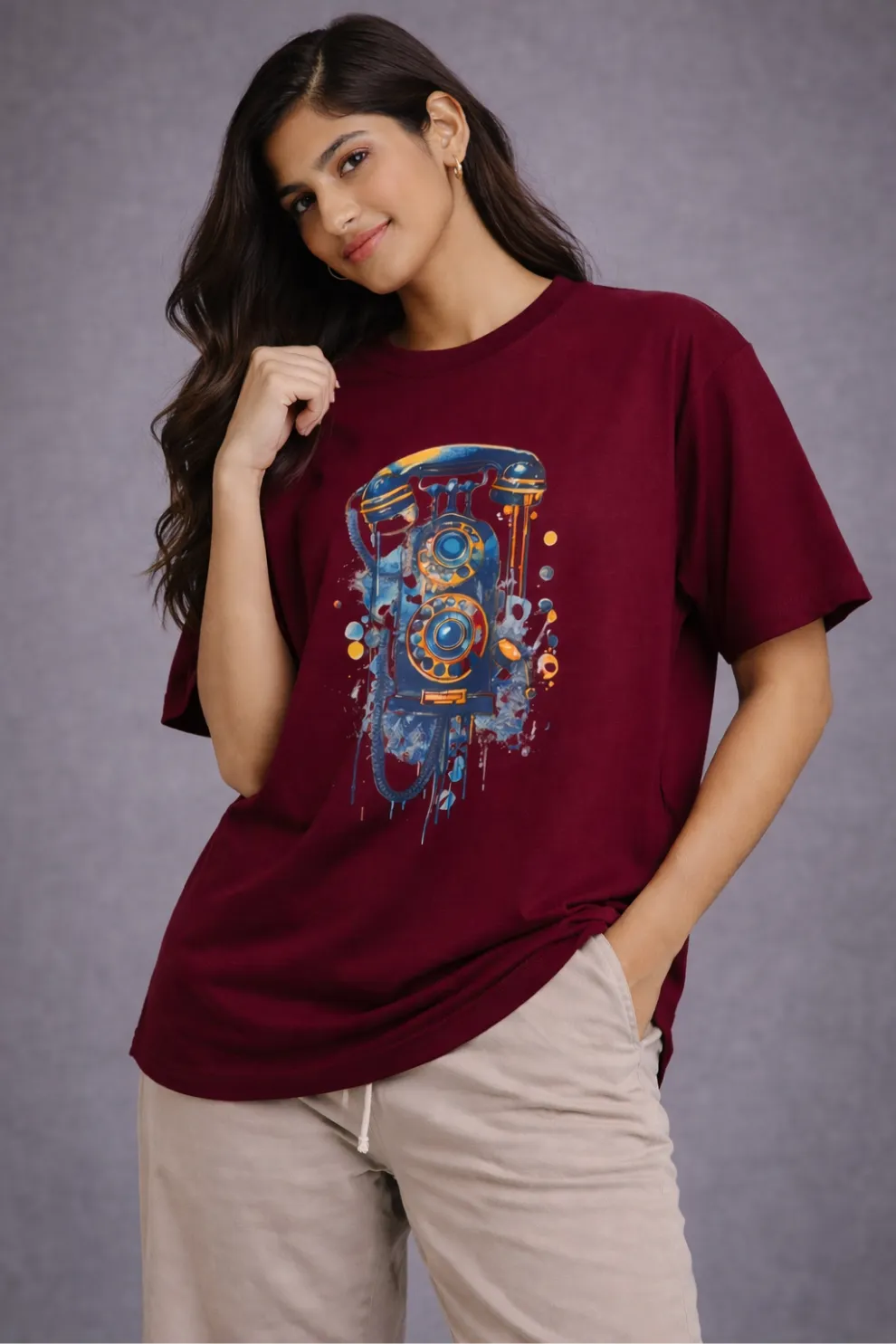 Missed Call – Oversized Tee. For Women