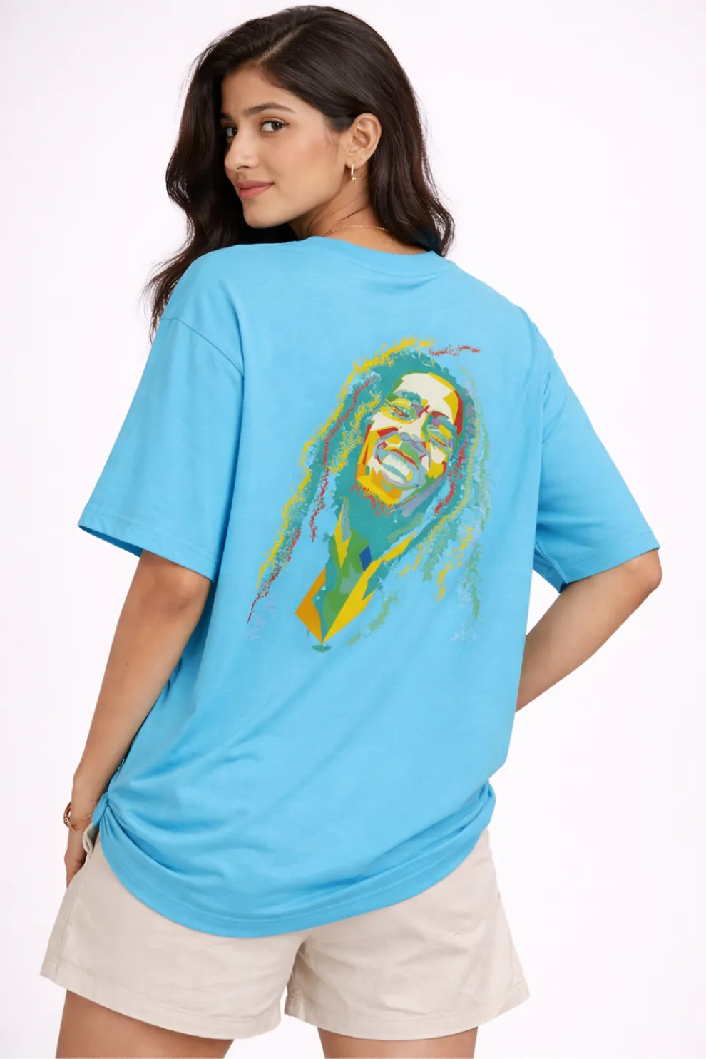 Alive in Colour – Oversized Tee. For Women