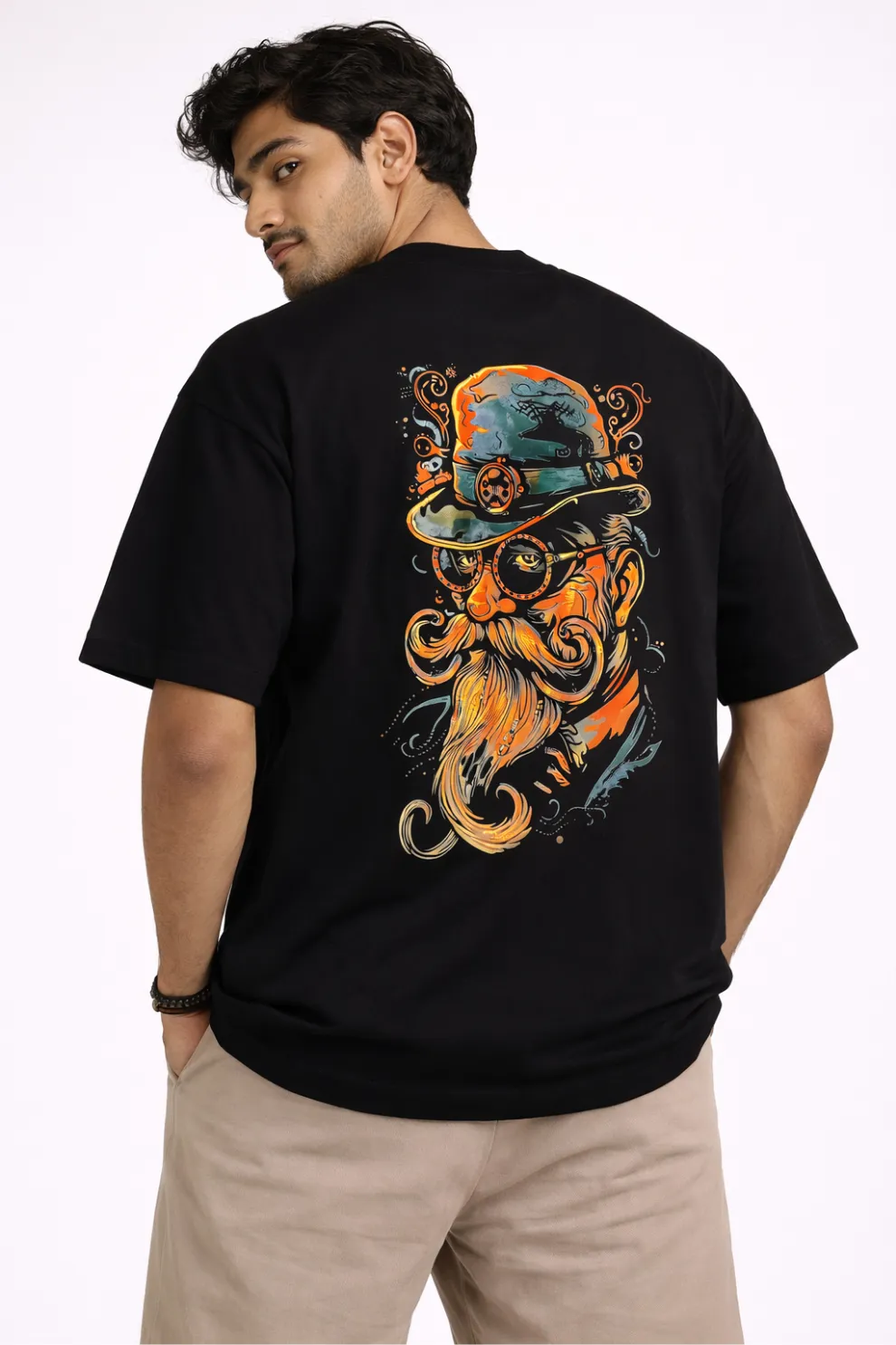 The Thinker’s Code – Oversized Tee.