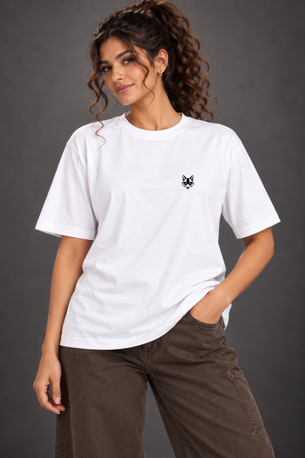 Let’s Rock – Boxy Tee For Women - Image 2