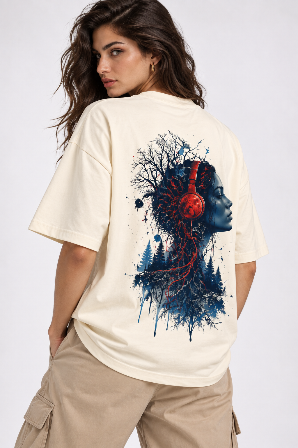 Still Resonance – Oversized Tee.
