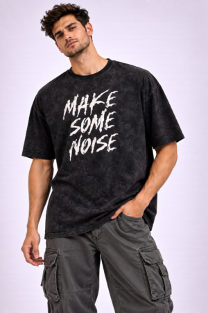 Make Some Noise – Acid-Wash Tee. For Men