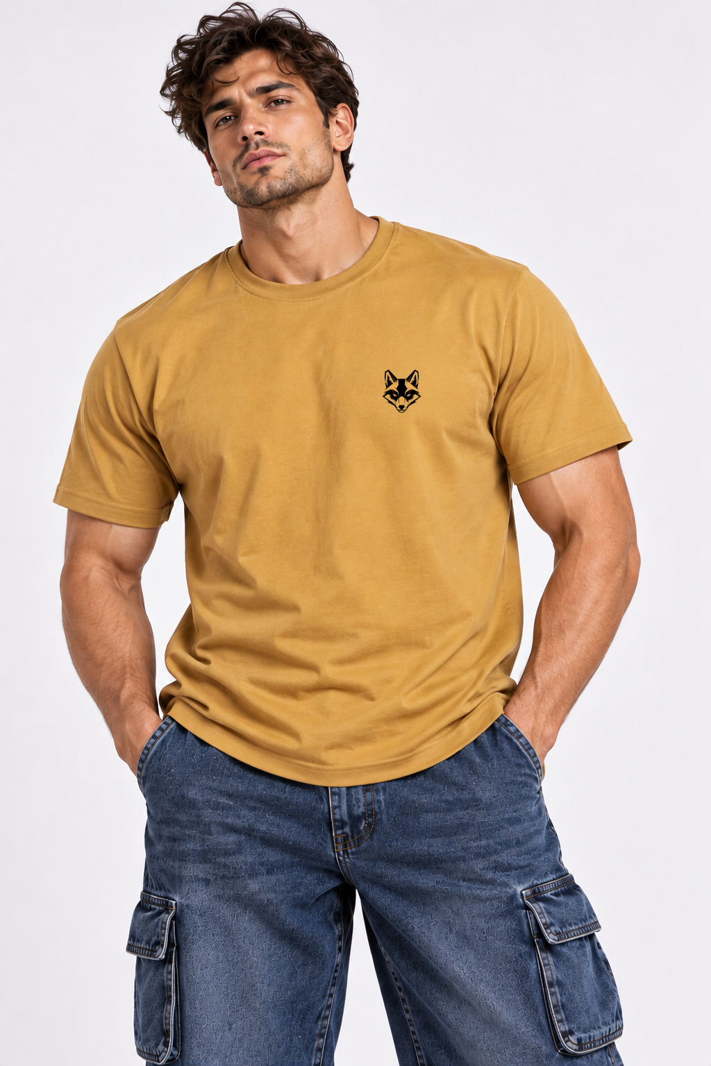 Stay Pawsitive – Oversized Tee. For Men - Image 4
