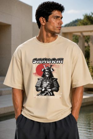 Samurai Off-White Oversized Tee 