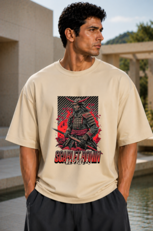 Scarlet Ronin Black Oversized Tee