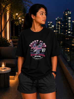 Sport Club 87 – Wild Soul Oversized Tee- Black