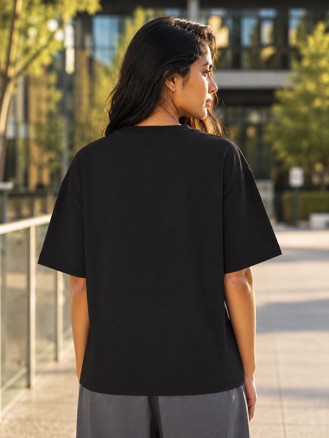 Your Worst Nightmare Oversized Tee-Black - Image 2