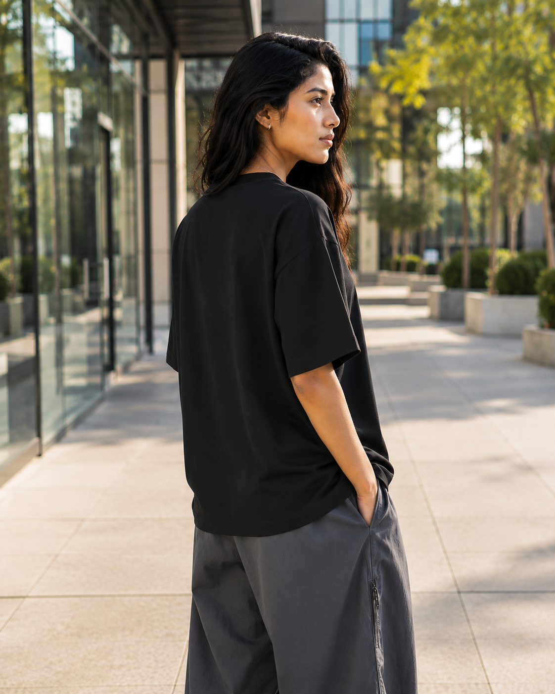 Your Worst Nightmare Oversized Tee-Black - Image 3