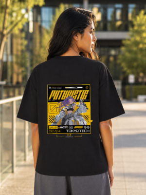 Tokyo Tech Anime Oversized Tee-Off White